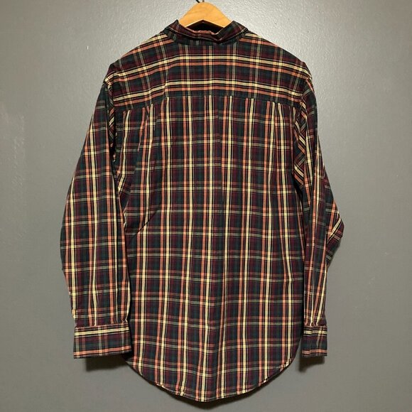 Lyle and Scott Men Size L Plaid Long Sleeve Button Up 100% Cotton - Picture 7 of 7
